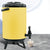 Soga 4 X 14 L Stainless Steel Insulated Milk Tea Barrel Hot And Cold Beverage Dispenser Container With Faucet Yellow