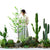Soga 4 X 120cm Green Artificial Indoor Cactus Tree Fake Plant Simulation Decorative 6 Heads