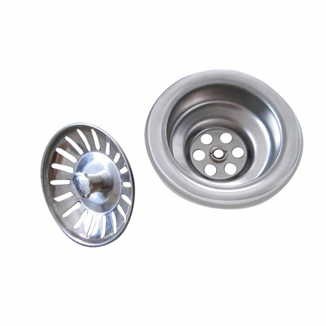 140*70*85cm Stainless Steel Work Bench Sink Commercial Restaurant Kitchen Food Prep