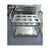 Soga 2 Tier Stainless Steel 8 Compartment Kitchen Seasoning Car Service Trolley Condiment Holder Cart Spice Bowl