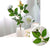 Soga 12pcs Artificial Silk Flower Fake Rose Bouquet Table Decor White