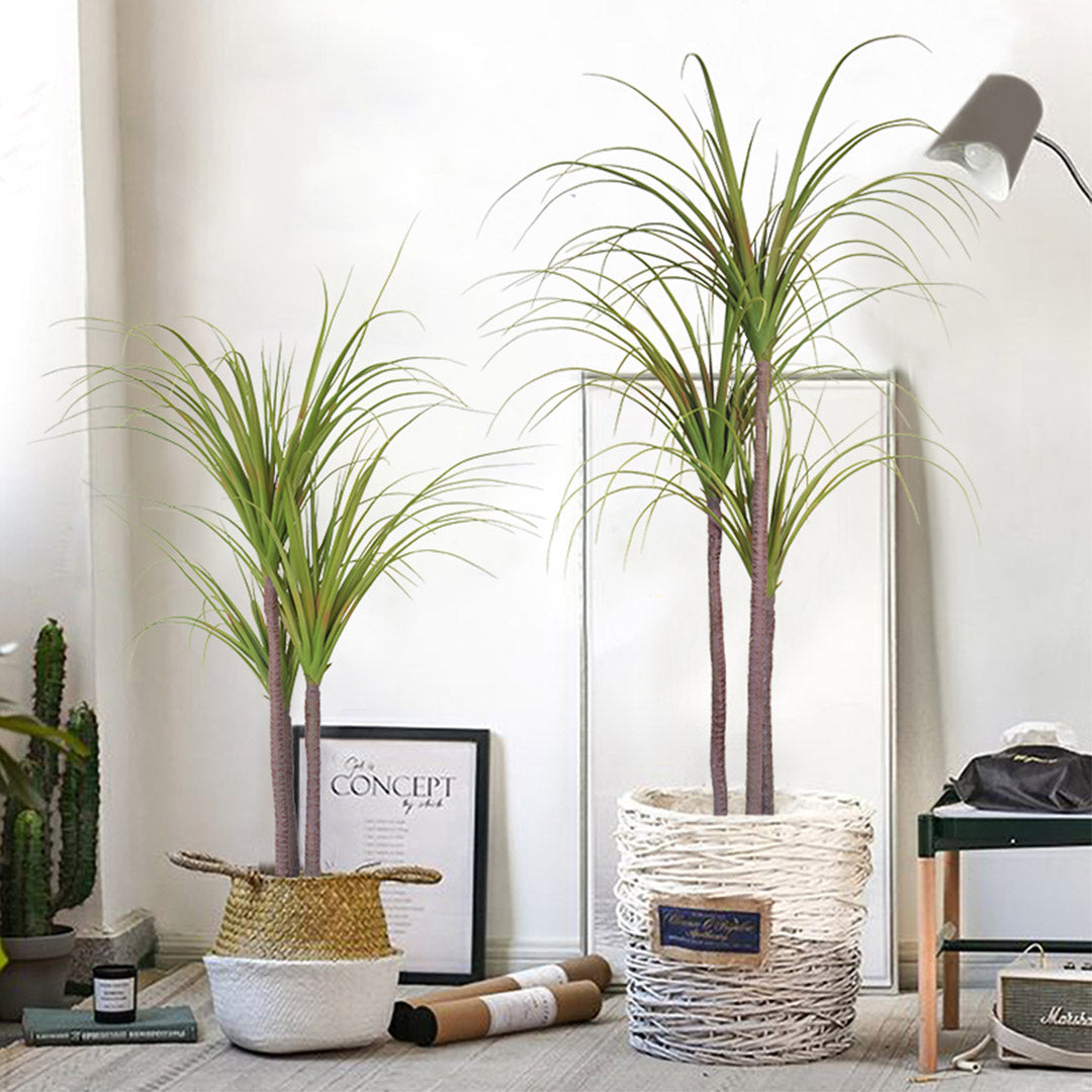 Soga 4 X 145cm Green Artificial Indoor Dragon Blood Tree Fake Plant Decorative
