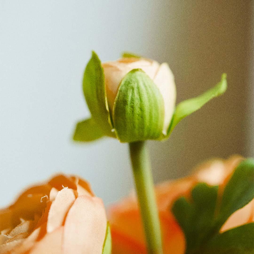 Soga 12pcs Artificial Silk Flower Fake Rose Bouquet Table Decor Blue