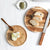 Soga 2 X 25cm Brown Round Wooden Centerpiece Serving Tray Board Home Decor