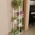 Soga 2 X 6 Tier 7 Pots White Round Metal Plant Rack Flowerpot Storage Display Stand Holder Home Garden Decor