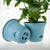 20cm Blue Plastic Plant Pot Self Watering Planter Flower Bonsai Indoor Outdoor Garden Decor Set of 2