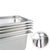 Soga 4 X Gastronorm Gn Pan Full Size 1/2 Gn Pan 10cm Deep Stainless Steel Tray With Lid