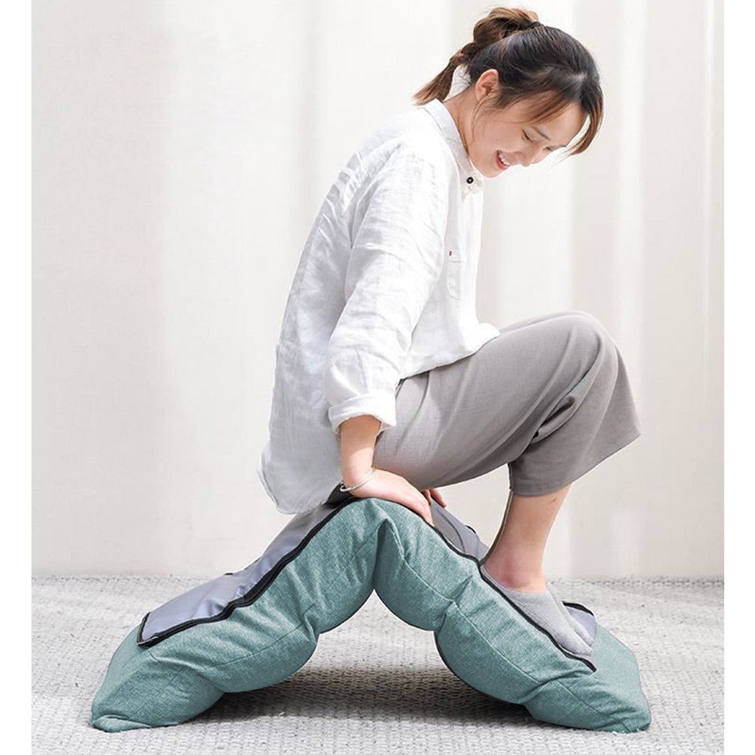 Soga 2 X Lounge Floor Recliner Adjustable Lazy Sofa Bed Folding Game Chair Mint Green