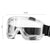 2 X Clear Protective Eye Glasses Safety Windproof Lab Goggles Eyewear