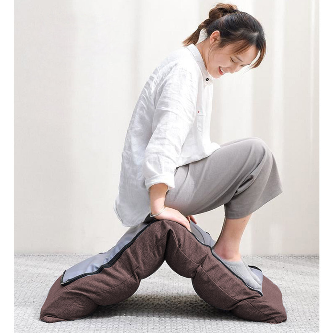 Soga 2 X Lounge Floor Recliner Adjustable Lazy Sofa Bed Folding Game Chair Coffee