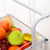 Soga 2 X 3 Tier Steel White Adjustable Kitchen Cart Multi Functional Shelves Portable Storage Organizer With Wheels