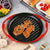 Soga Enamel Porcelain 26cm Cast Iron Frying Pan Skillet Non Stick Coating Steak Sizzle Platter