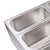 Soga 2 X Stainless Steel 2 X 1/2 Gn Pan Electric Bain Marie Food Warmer With Lid