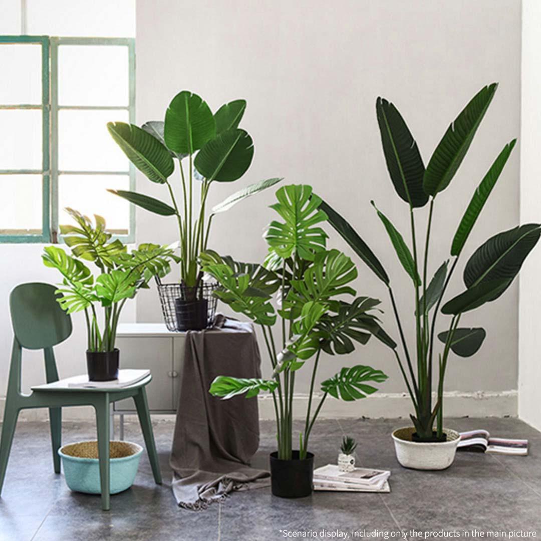 Soga 120cm Artificial Green Indoor Turtle Back Fake Decoration Tree Flower Pot Plant