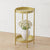 Soga 4 X 2 Layer 80cm Gold Metal Plant Stand Flower Pot Holder Corner Shelving Rack Indoor Display