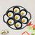 Soga 2 X 32cm Cast Iron Takoyaki Fry Pan Octopus Balls Maker 7 Hole Cavities Grill Mold