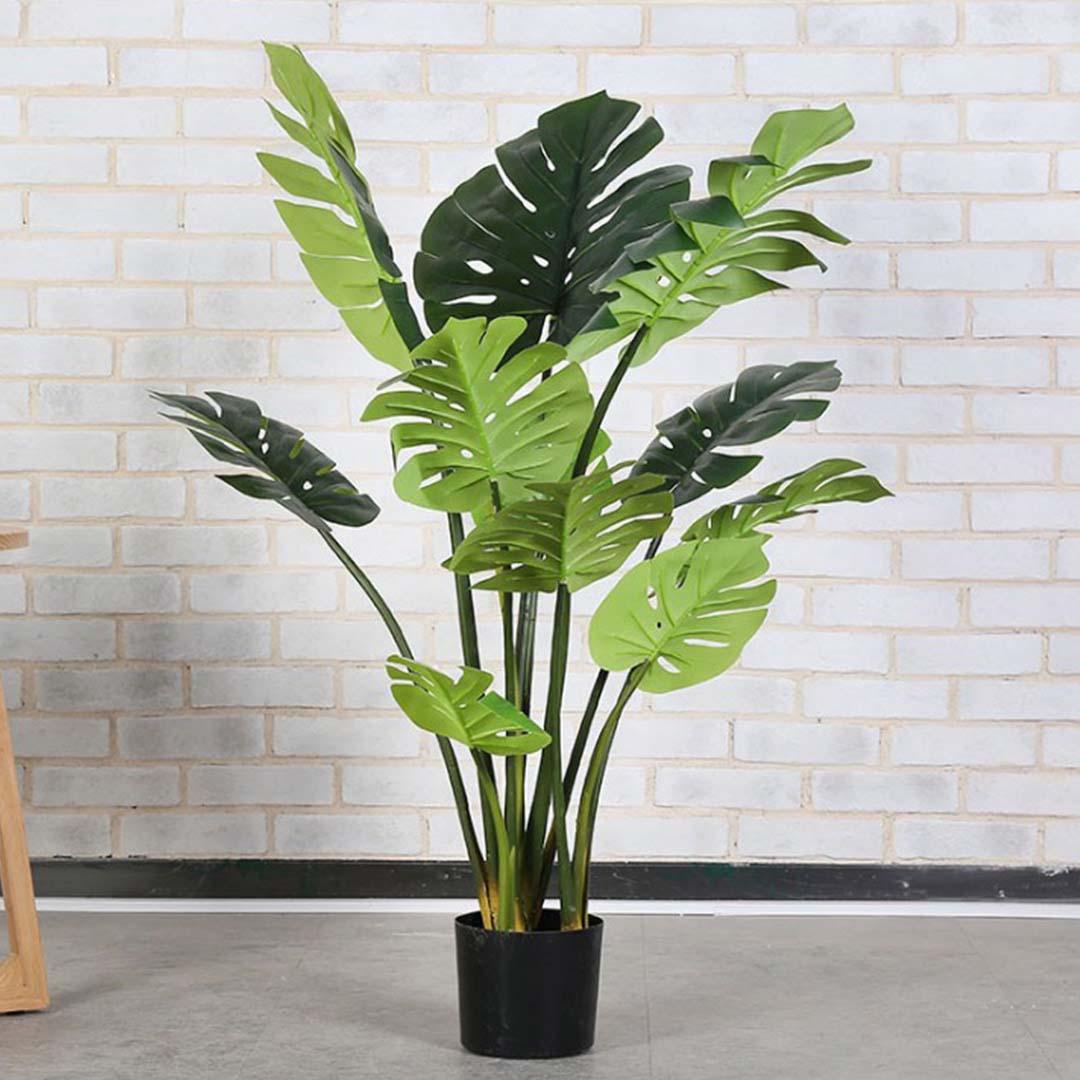 Soga 2 X 113cm Artificial Indoor Potted Turtle Back Fake Decoration Tree Flower Pot Plant