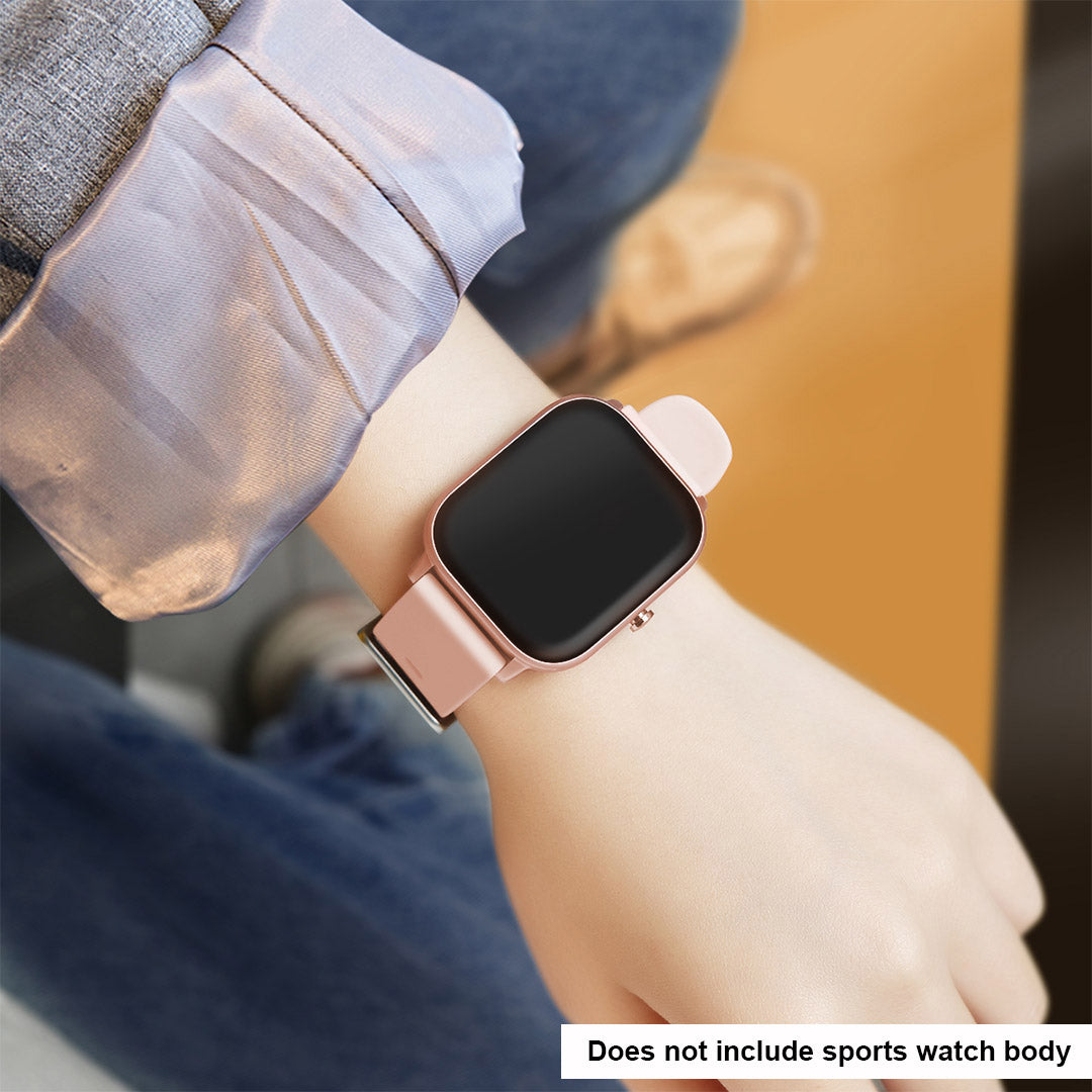 Soga Smart Sport Watch Model P8 Compatible Wristband Replacement Bracelet Strap Gold