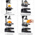 Soga 2 X Commercial Manual Juicer Hand Press Juice Extractor Squeezer Orange Citrus Matte Black