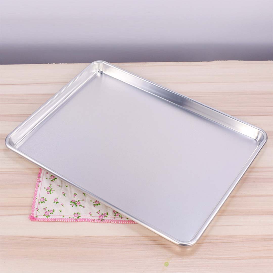 Soga 14 X Aluminium Oven Baking Pan Cooking Tray For Baker Gastronorm 60*40*5cm