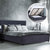Milano Luxury Gas Lift Bed with Headboard (Model 1) - Charcoal No.35 - King Single