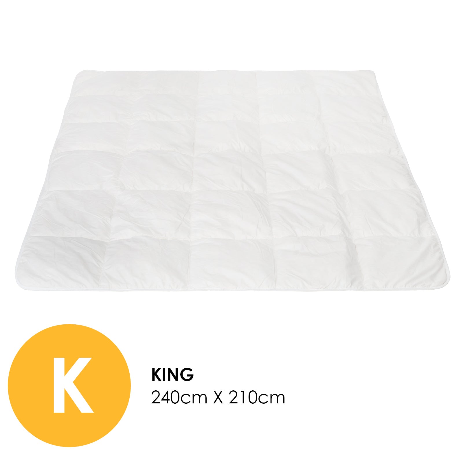 Deluxe 260GSM Eco-Silk Touch Quilt - King