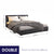 Milano Decor Eden Gas Lift Bed - Dark Grey - Double