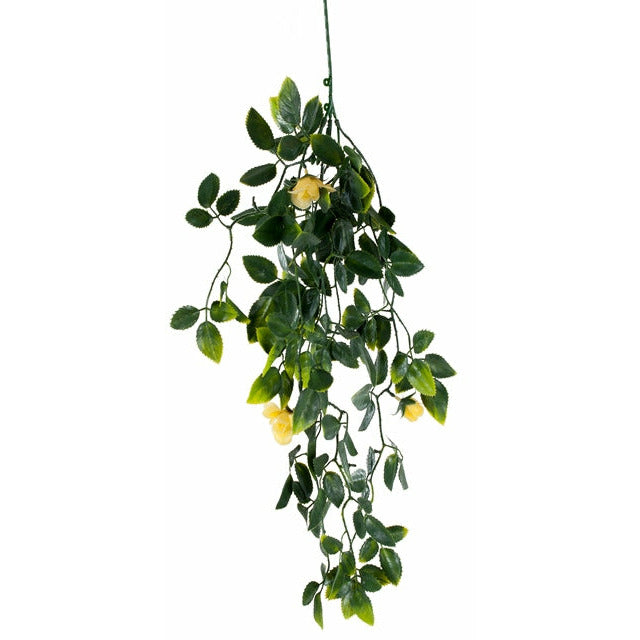 Yellow Mixed Hanging Foliage UV 60cm