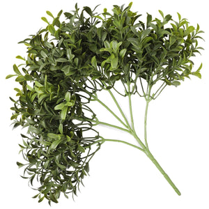 Dense Artificial Buxus Foliage 30cm UV Resistant