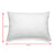 Royal Comfort - Goose Pillow Twin Pack - 1000GSM