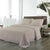 Royal Comfort Blended Bamboo Sheet Set Warm Grey - Double