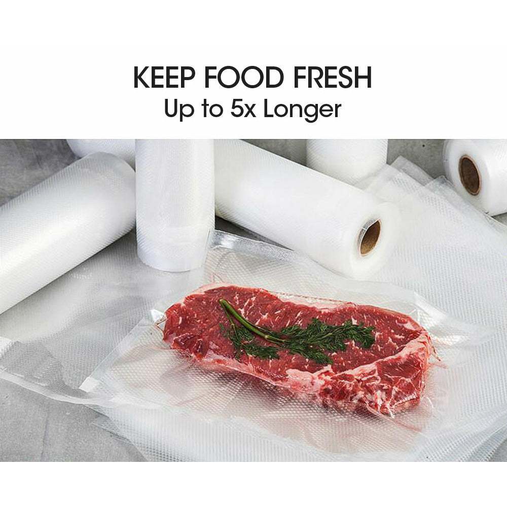 Vacuum Sealer Food Storage Saver Commercial Seal Rolls Bags 28cm Heat Roll Grade