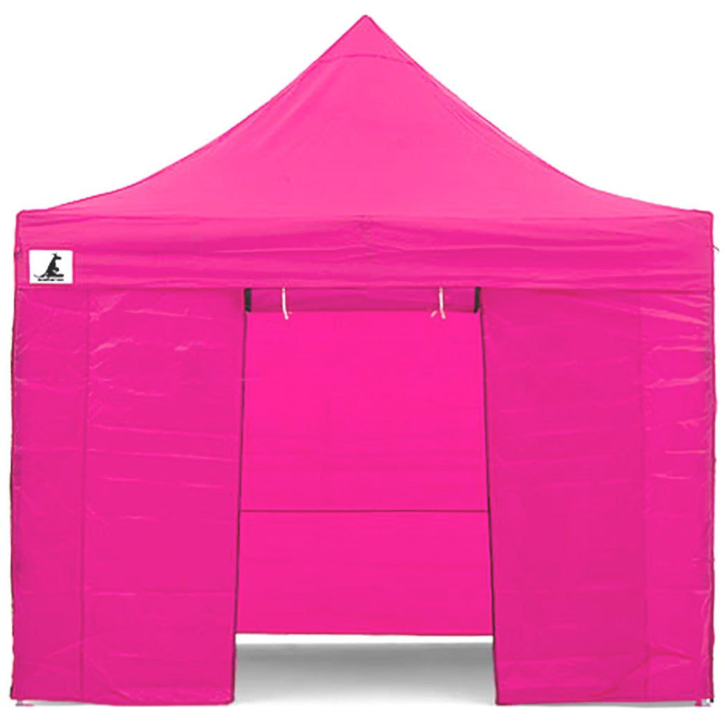 Gazebo Tent Marquee 3x3 PopUp Outdoor Wallaroo Pink