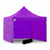 Gazebo Tent Marquee 3x3 PopUp Outdoor Wallaroo Purple