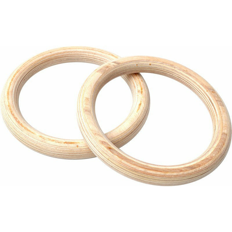 Wooden Gymnastic Rings Olympic Gym Strength Training