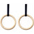 Wooden Gymnastic Rings Olympic Gym Strength Training