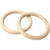 32mm Wooden Gymnastic Rings Olympic Gym Rings Strength Training