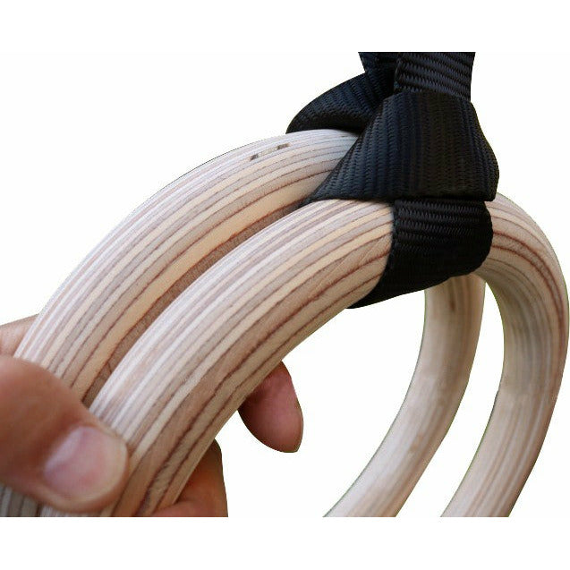 Birch Wood Gymnastic Rings