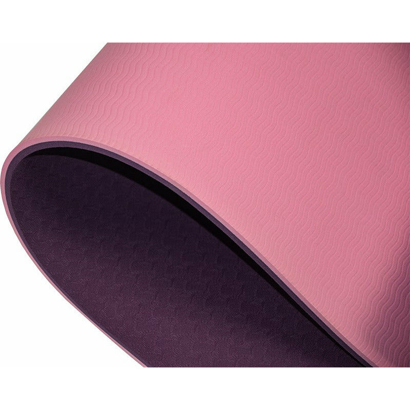 8mm TPE Yoga Mat Exercise Fitness Gym Pilates Non Slip Dual Layer