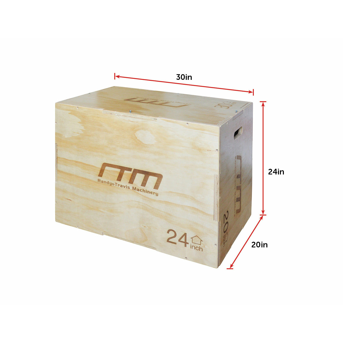 3 IN 1 Wood Plyo Games Plyometric Jump Box