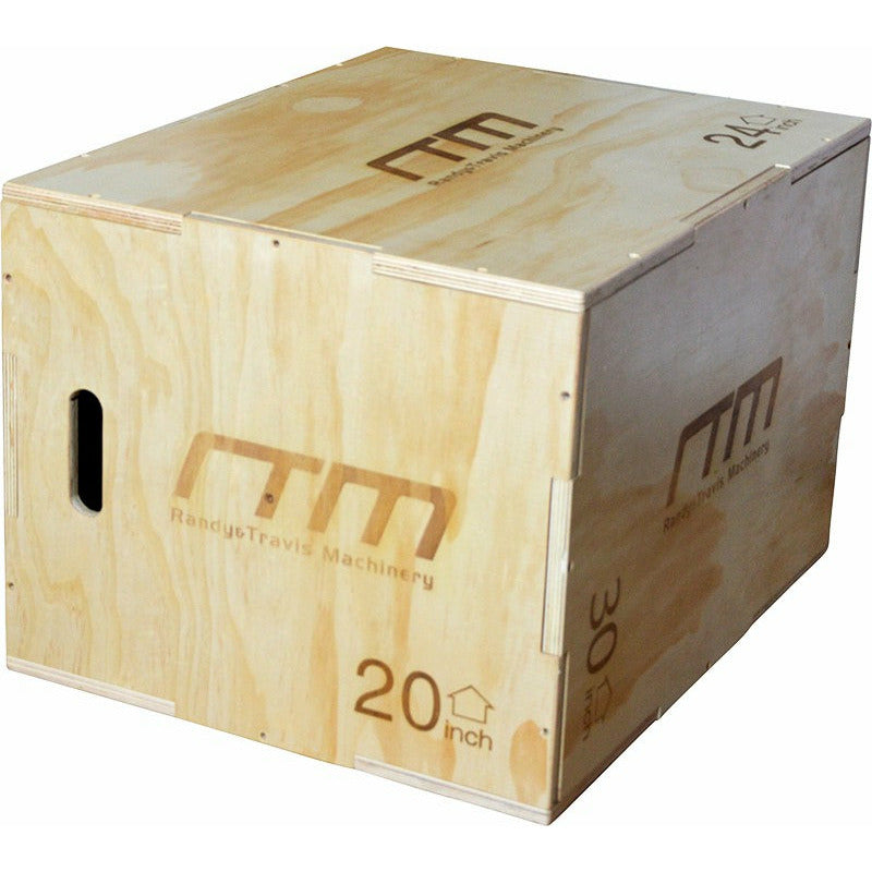 3 IN 1 Wood Plyo Games Plyometric Jump Box