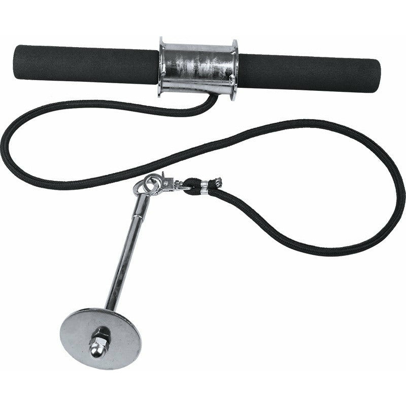 Forearm Wrist Grip Strength Roller Exercise Bar Home Gym Training