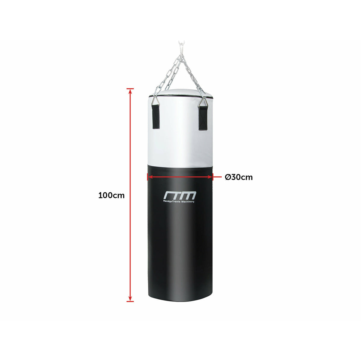 30kg Heavy Duty Boxing Punching Bag Solid Filled