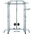 Power Rack Squat Cage Stands w Lat Pulldown Home Gym
