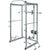 Power Rack Squat Cage Stands w Lat Pulldown Home Gym