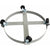 Drum Dolly 450kg 55 Gallon w Swivel Casters Heavy Duty Steel Frame Non Tipping