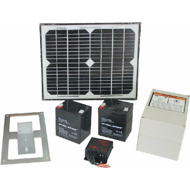 500KG 10W Solar Single Swing Auto Motor Remote Gate Opener