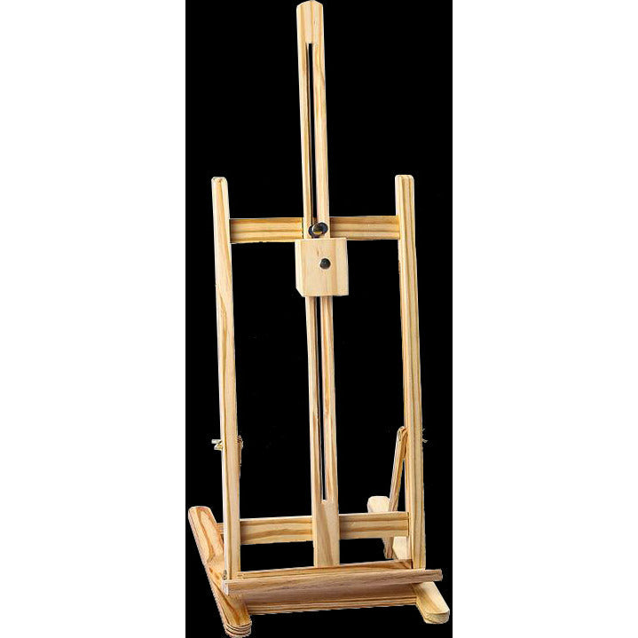 Tabletop Easel Wood Studio H-Frame Artist Art Display Painting Shop Tripod Stand Wedding