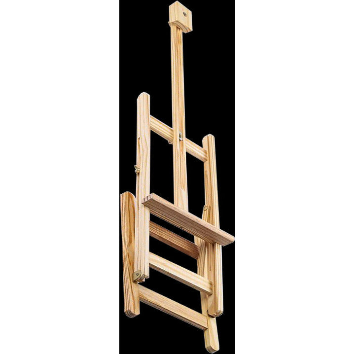 Tabletop Easel Wood Studio H-Frame Artist Art Display Painting Shop Tripod Stand Wedding