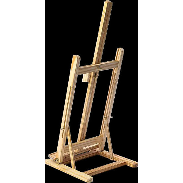 Tabletop Easel Wood Studio H-Frame Artist Art Display Painting Shop Tripod Stand Wedding